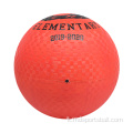Palla da gioco da 10 pollici di gomma rossa palla da gioco dodgeball